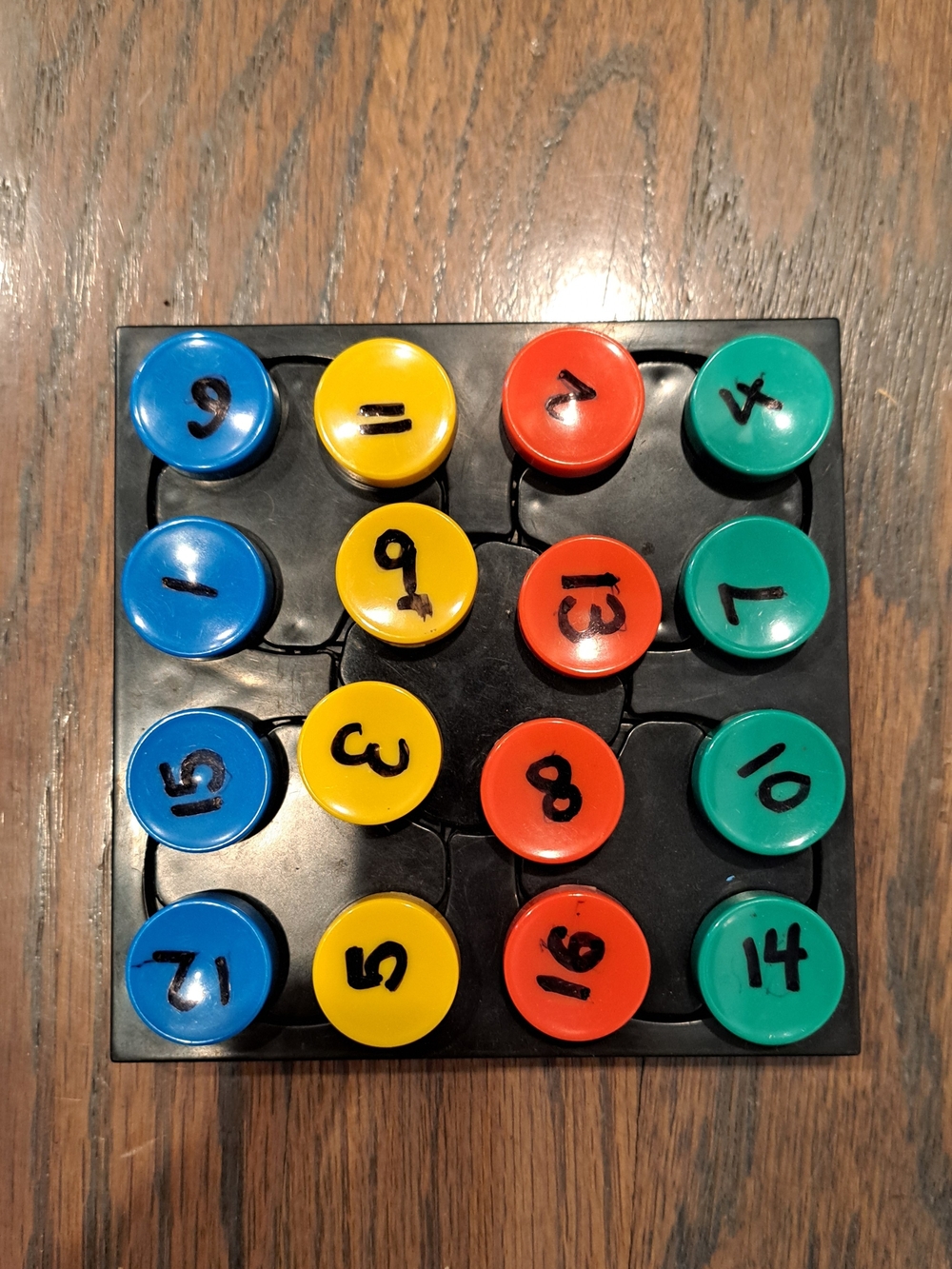 Kids Number Matching Puzzle - GRIPPLE Educational Toy